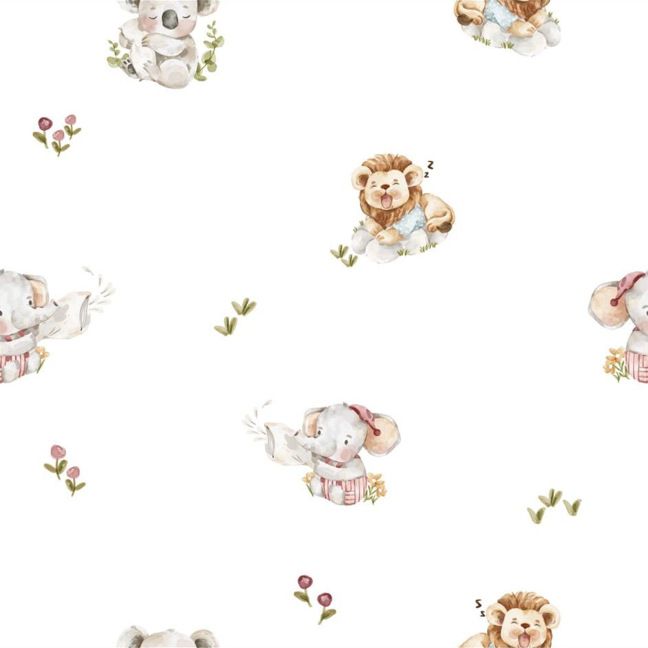 Signature Cloud TENCEL™ Pillow - Sleepy Animal Party