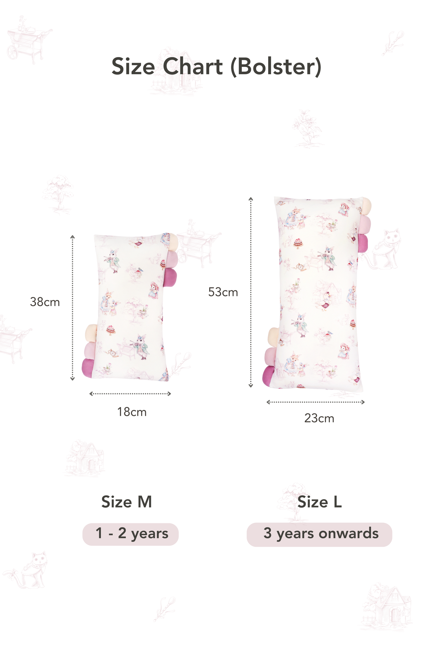 Signature Air TENCEL™ Cuddle Bolster - The Garden at Five O’Clock