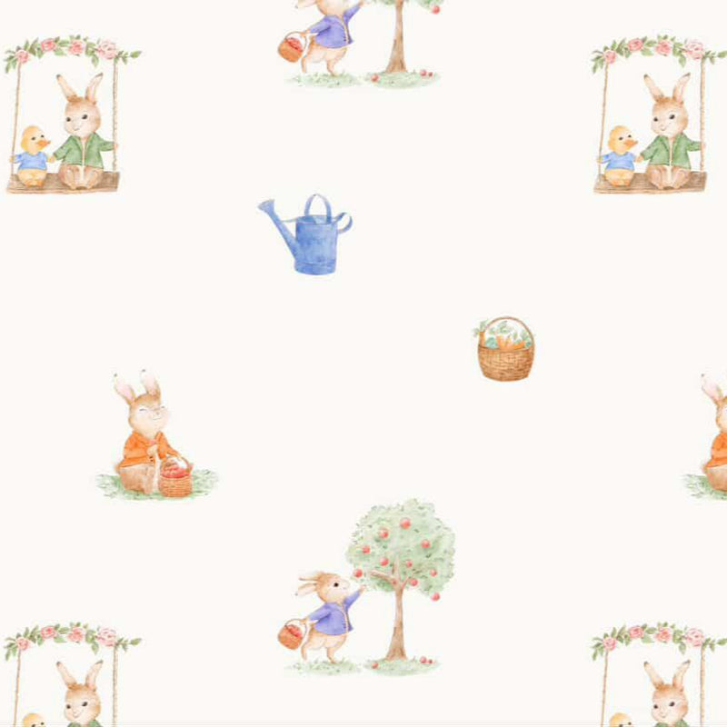 Signature Cloud TENCEL™ Pillow - Bunny's Orchard Playtime