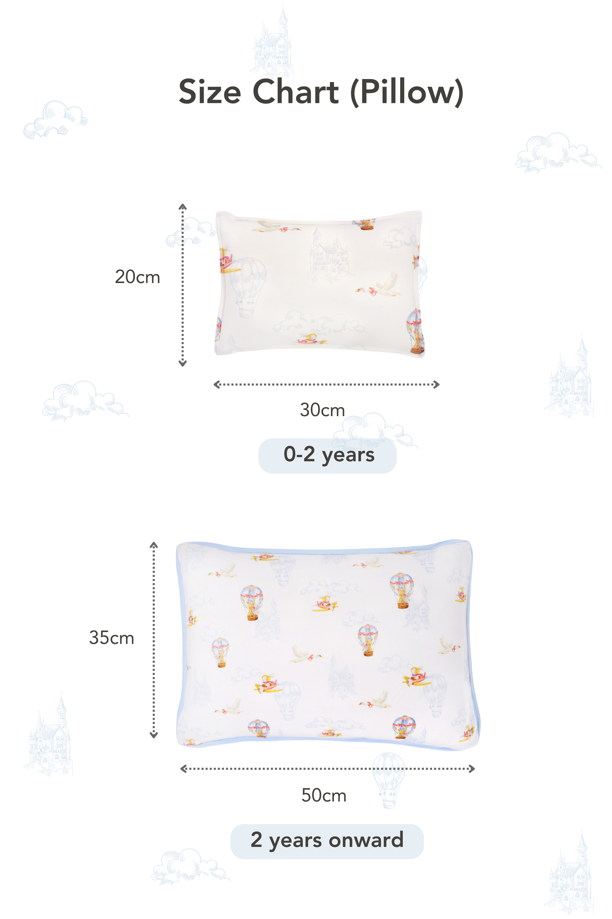 TENCEL™ Toddler Head Pillow - The Sky Explorer