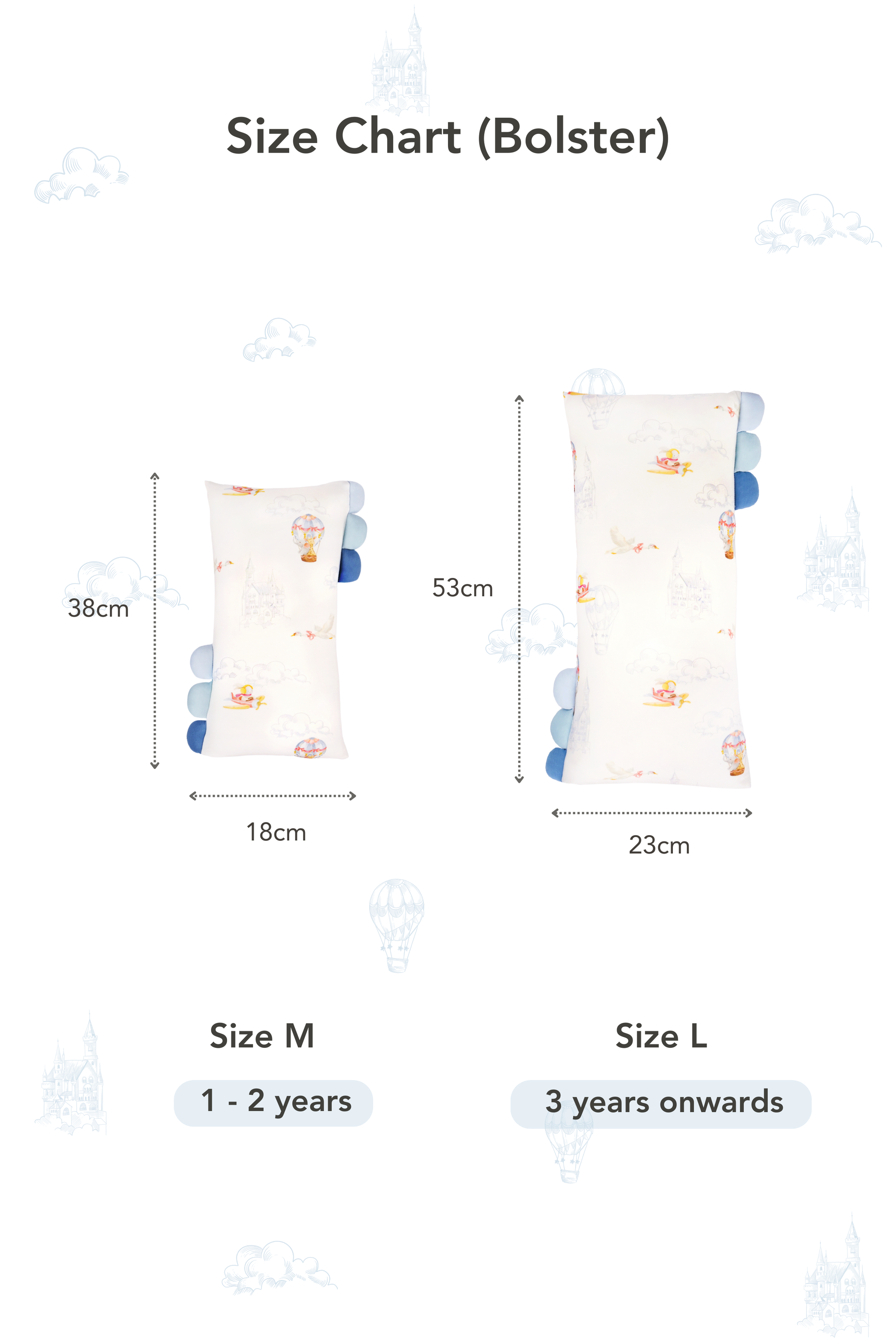 TENCEL™ Cuddle Bolster - The Sky Explorer