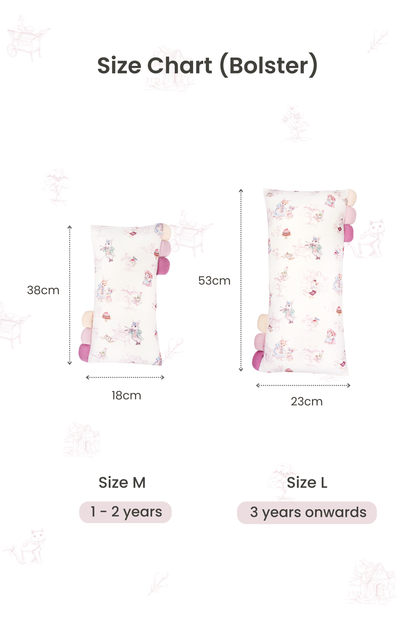 TENCEL™ Cuddle Bolster - The Garden at Five O'Clock