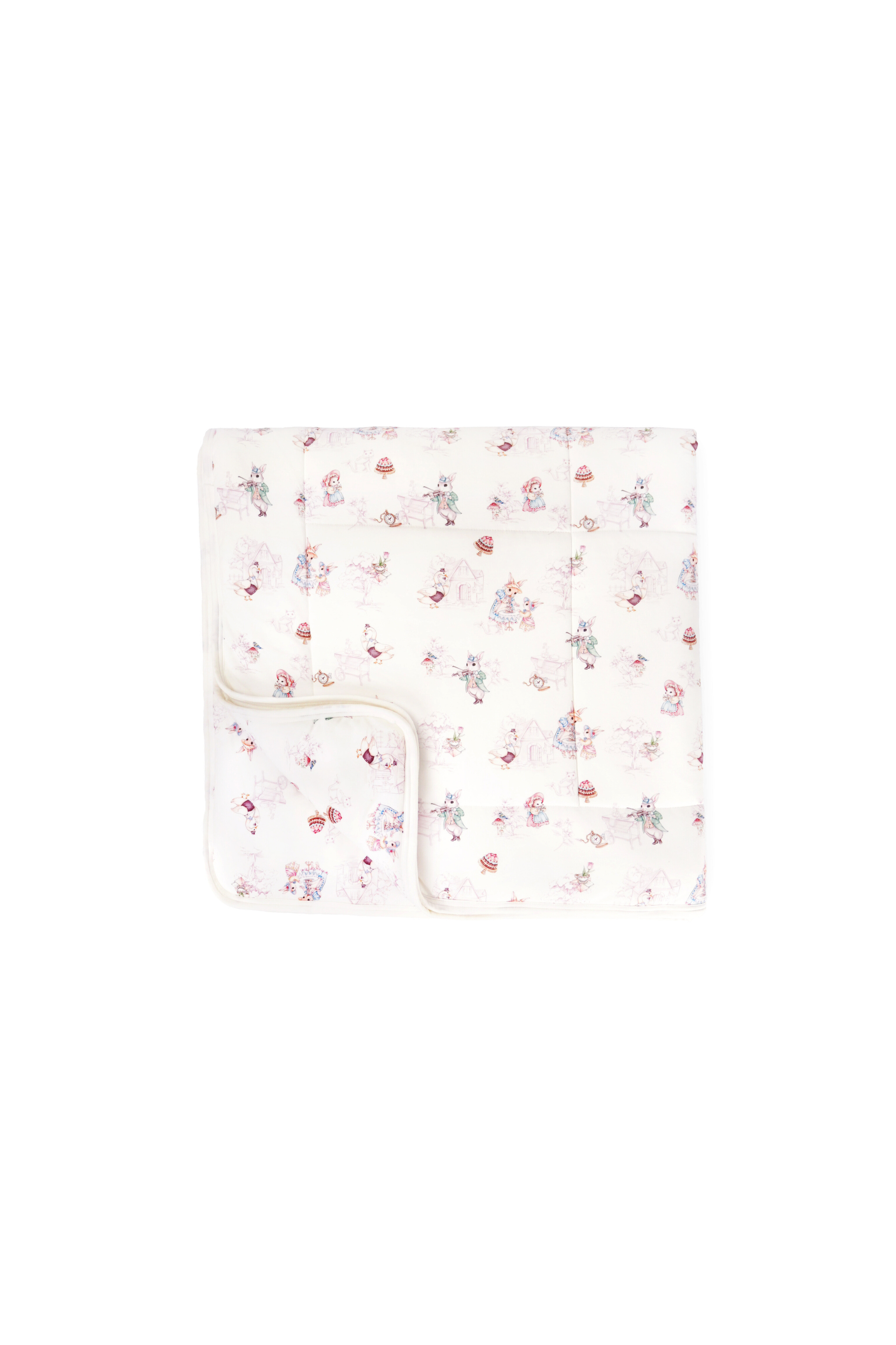 TENCEL™ Filled Blanket (Quilt) [120*150cm] - The Garden at Five O'Clock
