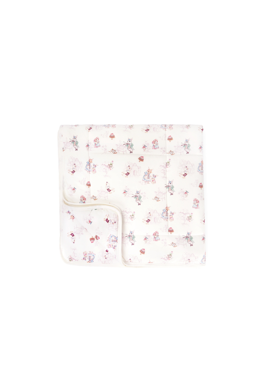 TENCEL™ Filled Blanket (Quilt) [120*150cm] - The Garden at Five O'Clock