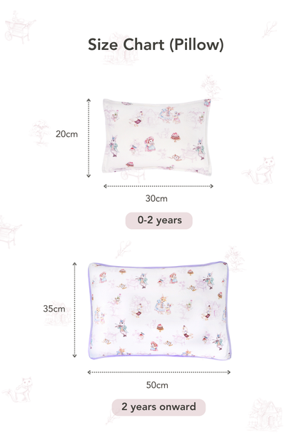 TENCEL™ Baby Pillow - The Garden at Five O'Clock